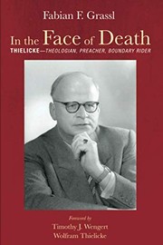 Front cover of In the Face of Death by Fabian F. Grassl