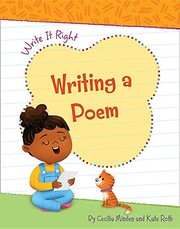 Front cover of Writing a Poem by Cecilia Minden