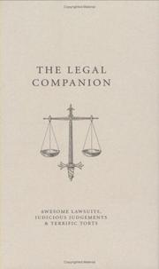 Front cover of The Legal Companion by Vincent Powell