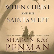 Front cover of When Christ and his saints slept by Sharon Kay Penman