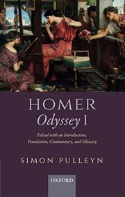 Front cover of Homer, Odyssey I by Simon Pulleyn