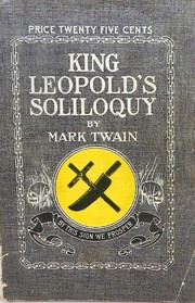 Cover of King Leopold's Soliloquy by Mark Twain