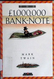 Cover of The Million Pound Bank-Note by Mark Twain