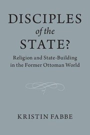 Front cover of Disciples of the State? by Kristin Fabbe