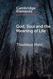 Front cover of God, Soul and the Meaning of Life by Thaddeus Metz