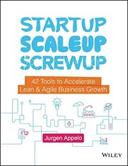 Cover of Startup, Scaleup, Screwup by Jurgen Appelo