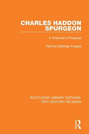 Front cover of Charles Haddon Spurgeon by Patricia Stallings Kruppa