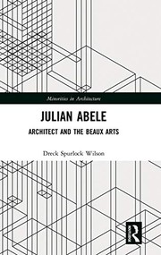 Cover of Julian Abele by Dreck Spurlock Wilson