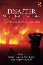 Cover of Disaster Mental Health Case Studies by James Halpern