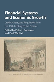 Front cover of Financial Systems and Economic Growth by Peter L. Rousseau