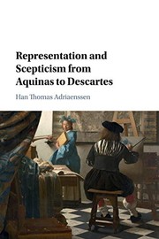 Front cover of Representation and Scepticism from Aquinas to Descartes by Han Thomas Adriaenssen