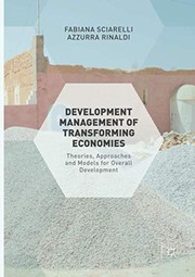 Front cover of Development Management of Transforming Economies by Fabiana Sciarelli