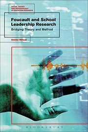 Front cover of Foucault and School Leadership Research by Denise Mifsud