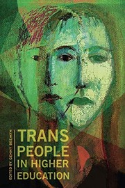 Front cover of Trans People in Higher Education by Genny Beemyn
