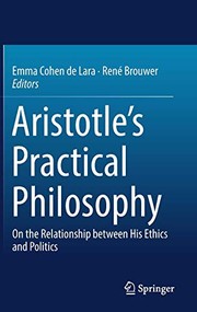 Front cover of Aristotle's Practical Philosophy by Emma Cohen de Lara