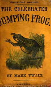 Front cover of The Celebrated Jumping Frog of Calaveras County and Other Sketches by Mark Twain