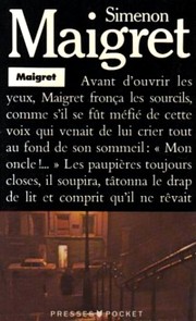 Cover of Maigret by Georges Simenon