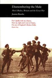 Cover of Dismembering the male by Joanna Bourke