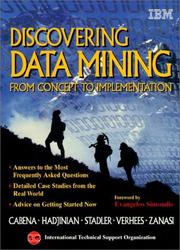 Cover of Discovering data mining by Peter Cabena