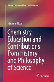 Cover of Chemistry Education and Contributions from History and Philosophy of Science by Mansoor Niaz