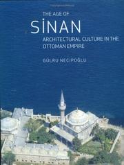 Cover of The Age of Sinan by Gülru Necipoğlu