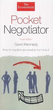 Cover of Pocket negotiator by Gavin Kennedy