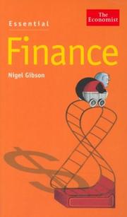 Cover of Essential finance by Nigel Gibson