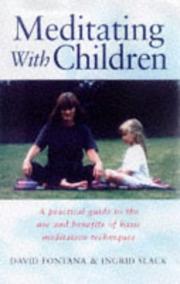 Front cover of Teaching Meditation to Children by David Fontana
