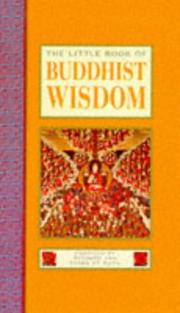 Front cover of The little book of Buddhist wisdom by Richard St. Ruth