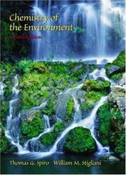 Cover of Chemistry of the Environment (2nd Edition) by Thomas G. Spiro