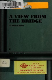 Cover of A View from the Bridge by Arthur Miller