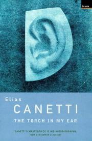Cover of Fackel im Ohr by Elias Canetti
