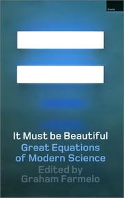 Cover of It Must Be Beautiful by Graham Farmelo
