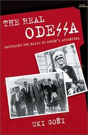 Front cover of The Real Odessa by Uki Goñi