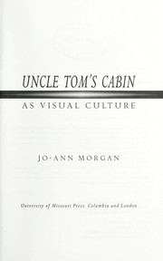 Cover of Uncle Tom's cabin by Jo-Ann Morgan