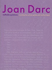 Cover of Joan Darc by Nathalie Quintane