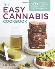 Front cover of The Easy Cannabis Cookbook by Cheri Sicard