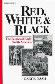 Cover of Red, White, and Black by Gary B. Nash