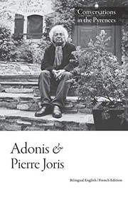 Cover of Conversations in the Pyrenees by Adonis