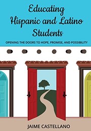 Cover of Educating Hispanic and Latino Students by Jaime A. Castellano
