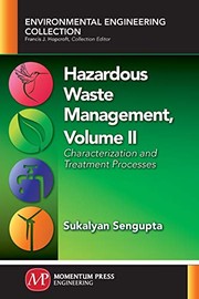 Cover of Hazardous Waste Management, Volume II by Sukalyan Sengupta