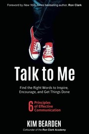 Front cover of Talk to Me by Kim Bearden