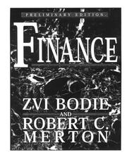 Cover of Finance by Zvi Bodie
