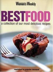 Cover of Best Food (The Australian Women's Weekly Cookbooks) by Susan Tomnay