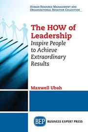 Front cover of The HOW of Leadership by Maxwell Ubah