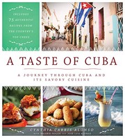 Front cover of A Taste of Cuba by Cynthia Carris Alonso