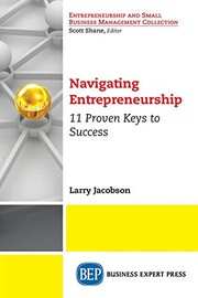 Front cover of Navigating Entrepreneurship by Larry Jacobson