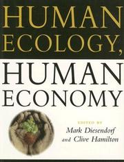 Front cover of Human ecology, human economy by Mark Diesendorf