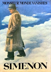 Front cover of La fuite de Monsieur Monde by Georges Simenon