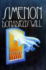 Cover of Le Testament Donadieu by Georges Simenon